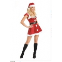 Fashion red customer dress chrismas design dress hot sale