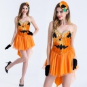 Sling pumpkin Peng Peng skirt stage equipped with small devil performance party service role-playing services