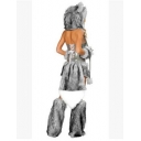 Halloween costume role-playing plush wolf fur clothing uniforms temptation