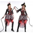 Halloween party Pirates of the Caribbean female pirate costume game uniforms DS costumes Europe