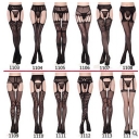 Foreign high-grade racy lingerie Siamese fishnet stockings sexy stockings garters slip socks wholesale nurse stewardess