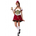 Bavaria, Germany beer festival bar girl waiter Halloween costume dress uniform temptation