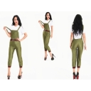 Lady costume green fashion jumpsuits