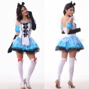 Alice in Wonderland fantasy role-playing Halloween cosplay