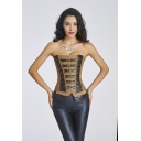 New arrive European Waist Training Imitation leather Corset Sexy Women Waist Cincher Slimming Shapewear steampunk