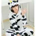 Hot winter animal suits pajamas sleeping wear flannel plus size unisex