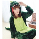 Hot winter animal suits pajamas sleeping wear flannel plus size unisex