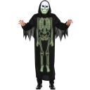 The new luminous skull male ghosts COS clothes engage in strange men's night wandering soul