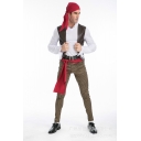 Halloween costumes couple men and women Somali pirate clothes