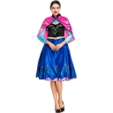 Cosplay fairy tale dress stage costume Halloween princess dress anna dress