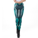 2019 new Marvel Rehabilitation 4 Surprise Captain Captain Marvel cos tight leggings women