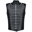 New European and American Halloween Gothic Medieval Costume Retro Punk Vest Male