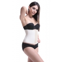 Hot sale latex smooth 25cm height shaping garment Rubber corset 9 steel bone rubber corset