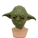 Star Wars elder latex mask Yoda master head suit costume props Halloween cosplay props