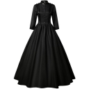 New Gothic Victorian Lady Dress Queen Masquerade Dress