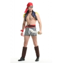 2022 New Halloween Men's Pirate Costume Masquerade Male Caribbean Crew Stage Costume