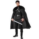 Halloween Costume NORTHERN WARRIOR Renaissance Northern Warrior Black Knight Costume