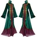 2022 new medieval dress witch also crazy stage costumes COS Halloween costumes