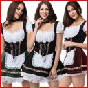 S-xxxl German Munich Beer Festival clothing adult European and American Halloween clothes maid service maid clothes uniform