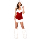Christmas clothing red dress DS bars Christmas dressing short skirt sex game uniform temptation