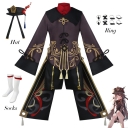 Original Walnut COS Anime Game to Shengtang Hutang owner Cosplay Set Genshin