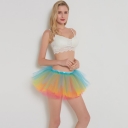 16-color 5-layer popular performance adult skirt 5-layer gauze skirt TUTU cake mini skirt