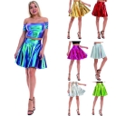 Explosion-style skirt female nightclub stage performance dress pleated skirt female