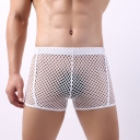 Mesh men's Aro pants Japanese sexy SAO gas shorts fishing net breathable transparent pajama pants