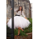 Popular TUTU skirt European and American stage installation gauze princess skirt performance photo skirt tulle skirt