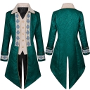 Men's steampunk medieval jacket Gothic Victorian Frock coat uniform