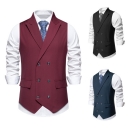 2024 Spring and Autumn Code Code New Men's Suit Vest Wedding Club Lidies Double Dispels Vest Vest vest ​