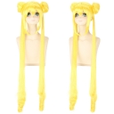 COS wig beauty girl warr Sailor Moon Moon Moon Battle Water Ice Moon Lemon Yellow