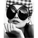 2024 new large frame oval sunglasses European and American personality hip -hop funny exterior oversized sunglasses girl