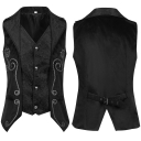 The new men's clothes medieval clothing retro men's glove vest Halloween clothing