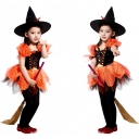 Halloween Cosplay Costumes Children's Magic Witch Tutu Skirt Christmas Party Costumes