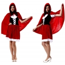 Halloween cosplay costumes adult Little Red Riding Hood costume fairy tale Big Bad Wolf and Little Red Riding Hood