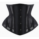 4-button mesh summer waist trainer, hourglass shape, corset, outerwear, breathable waist trainer belt, women's shapewear