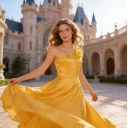 Zootopia 2 cosplay outfit, Judy Hopps bunny yellow prom dress cosplay outfit