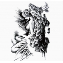 Flower arm tattoo stickers Waterproof half arm tattoo