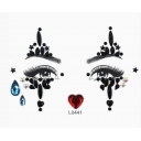 Hot new Halloween Easter dark stickers diamond face stickers diamond stickers tattoo stickers diamond stickers