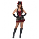 COS sexy pirate costume Halloween Caribbean Jack Sparrow female pirate costume