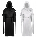 Halloween Grim Reaper costume medieval antique monk robe monk priest clothing priest suit COS