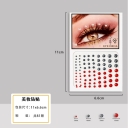 Diamond face stickers for concert support diamond makeup nose root makeup broken diamond tear diamond pearl stage performance face stickers