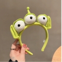 Three-eyed monster headband