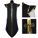 New medieval Viking vest Renaissance men's sleeveless vest Halloween cosplay costume