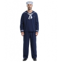 Halloween costumes, foreign trade style, sailor suits, role play uniforms, stage performances, sailing costumes, pilots