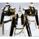 Demon Hunter Girl Group Mira Black Gold Cosplay Anime Demon Hunter Girl Group Stage Costume Zoe Rumi Cosplay