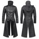 Steampunk Dark Style Robe Unisex Teen Outerwear Dark Robe Trench Coat Long Extra Long