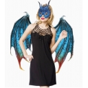 New Halloween decorative masks, party costumes, and dragon wings