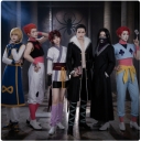 Hunter x Hunter cosplay costume, Halloween Kurapika cosplay anime character costume